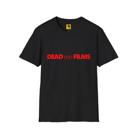 Unisex T-Shirt with Dead End Films Company Logo Front and Back