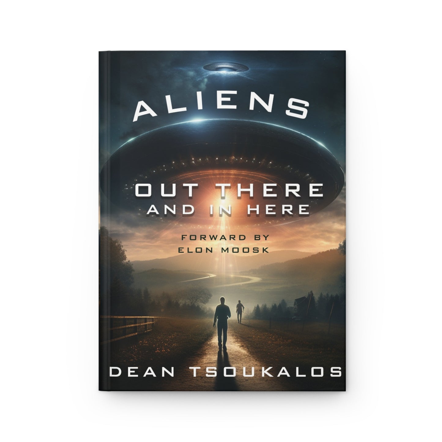 Hardcover Journal Matte - Dean's "Out There and In Here" Notebook