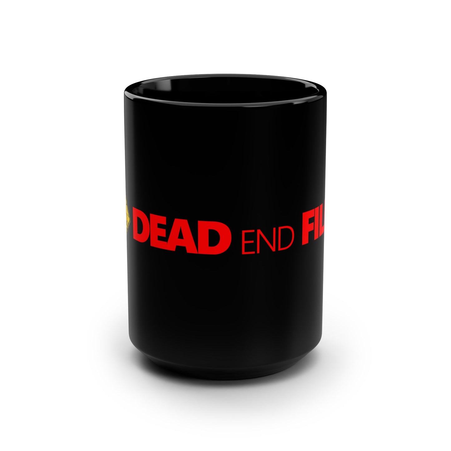 Mug - Dead End Films Text Logo 15oz Black Mug