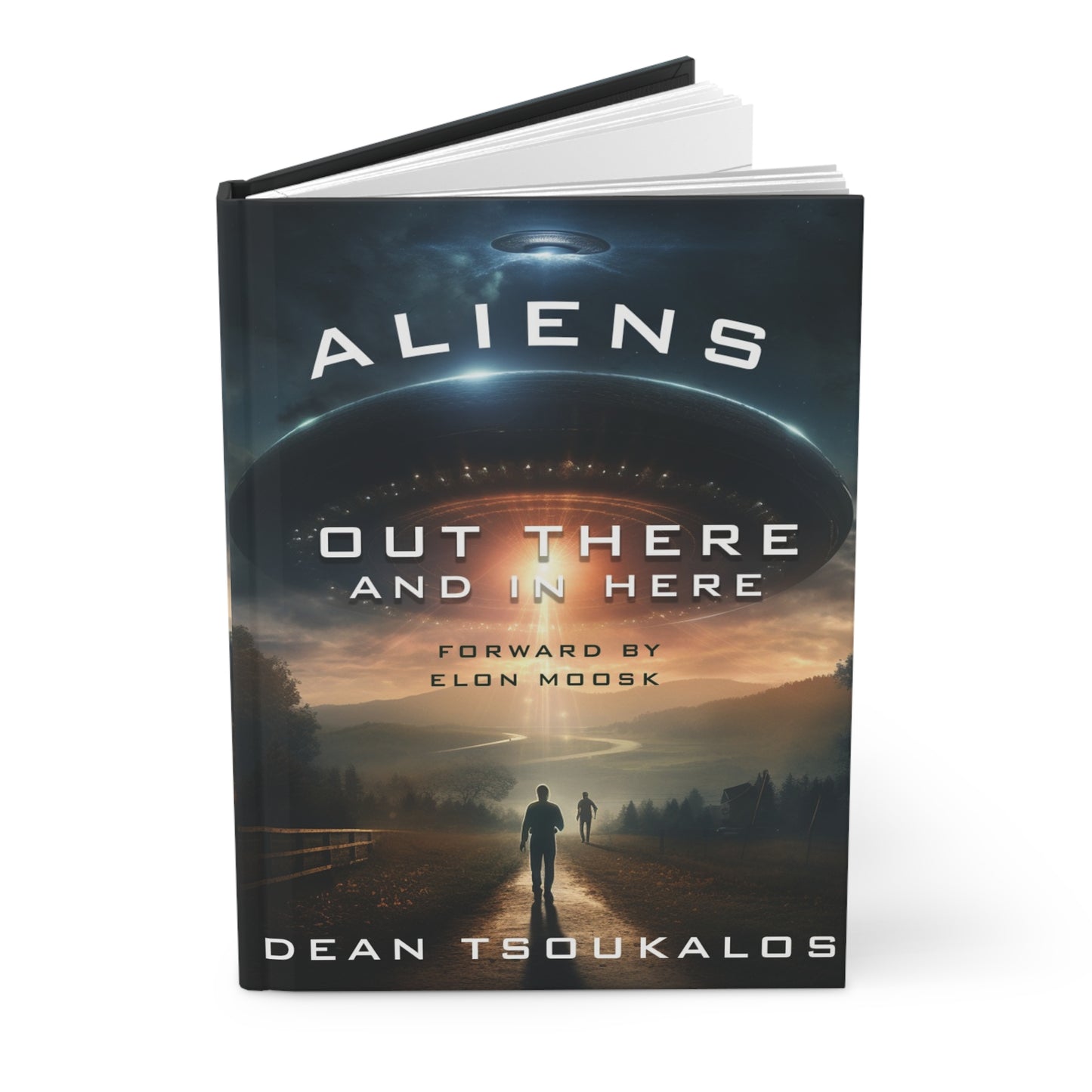 Hardcover Journal Matte - Dean's "Out There and In Here" Notebook
