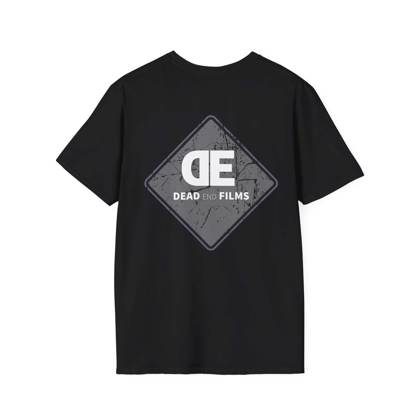 Unisex T-Shirt with Dead End Films Company Logo Front and Back